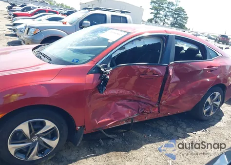 2021 Honda Civic Lx из США, поврежденный, VIN 2HGFC2F62MH515674